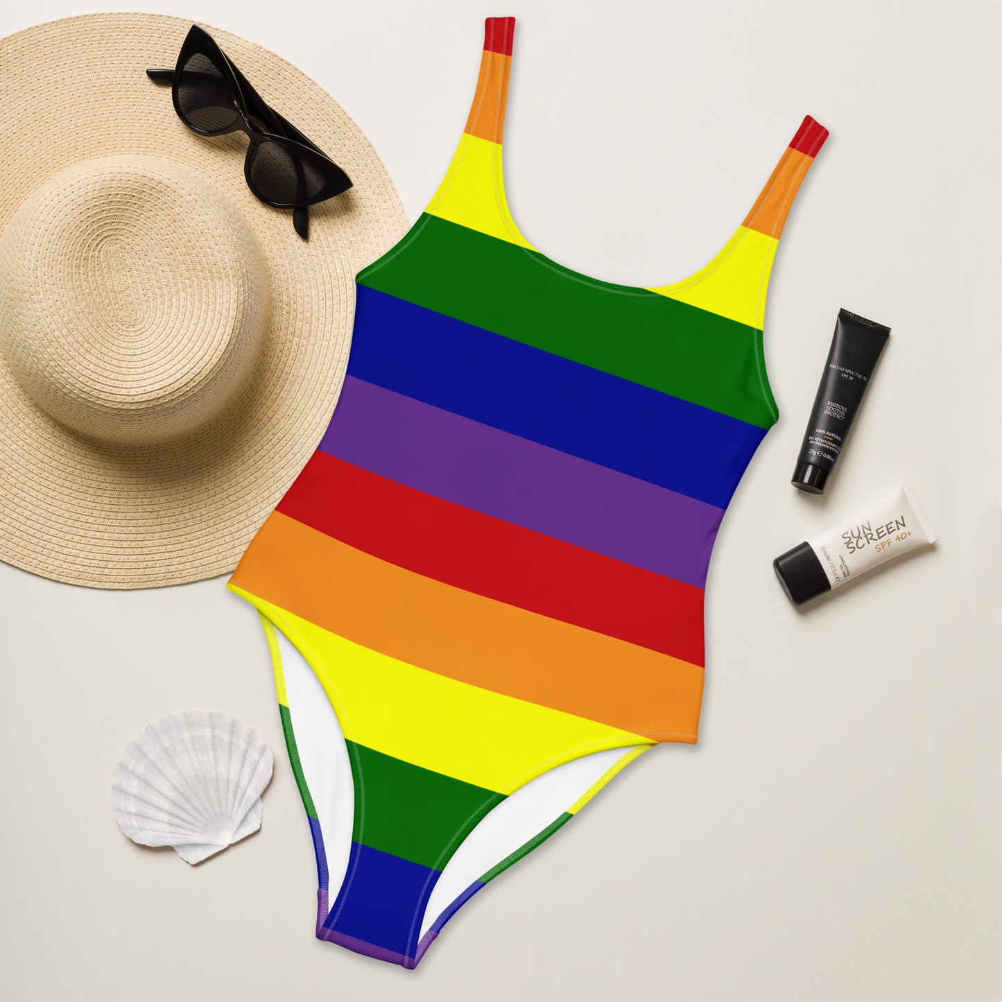 Rainbow Pride One Piece - Women's Swimwear One Piece